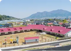 画像:平野さつきこども園 外観